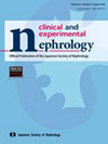Clinical and Experimental Nephrology杂志封面